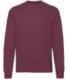 SS9 622020 Fruit of the Loom Classic Drop Shoulder Sweatshirt Burgundy colour image
